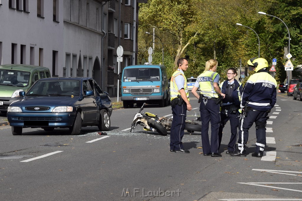 VU Krad PKW Koeln Duennwald Berlinerstr P042.JPG - Miklos Laubert